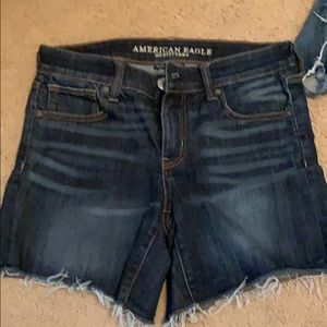 American eagle jean shorts